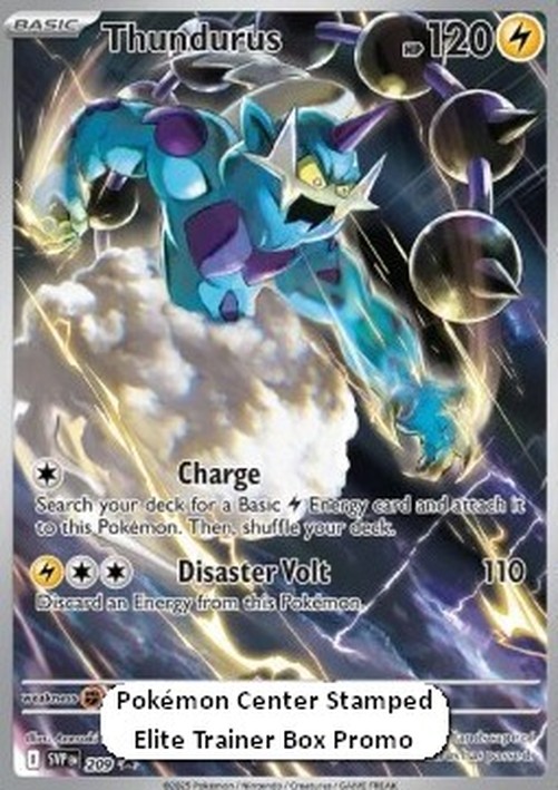 Pokemon Thundurus  (SVP 209)