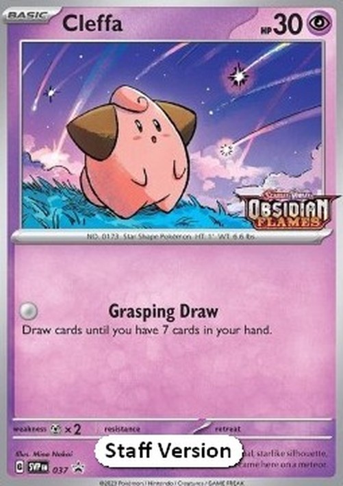 Pokemon Cleffa  (SVP 037)