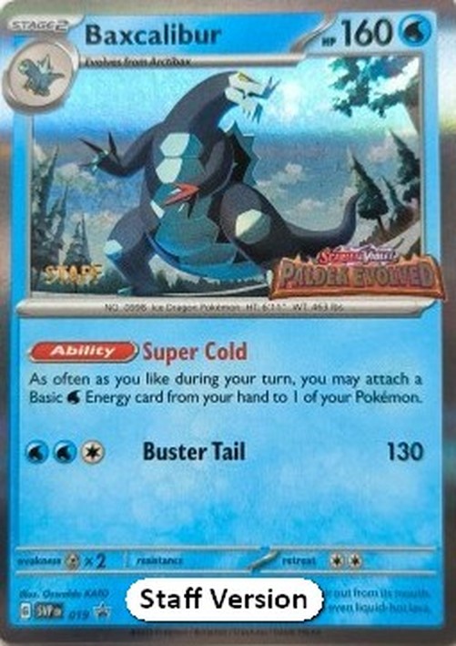 Pokemon Baxcalibur  (SVP 019)