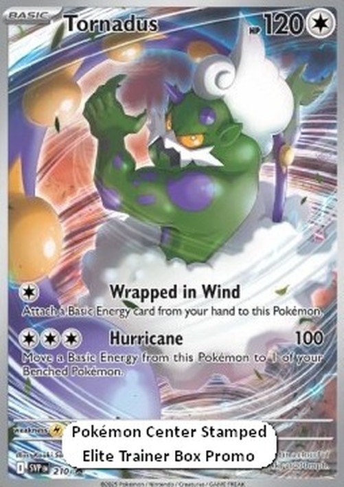 Pokemon Tornadus (SVP 210)