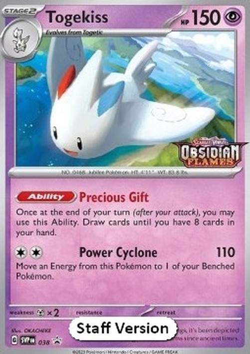 Pokemon Togekiss (SVP 038)