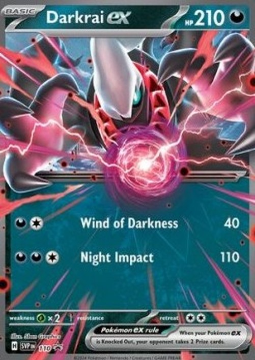 Pokemon Darkrai ex  (SVP 110)