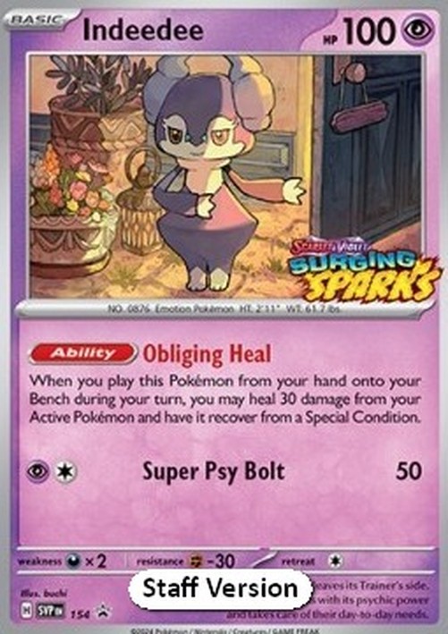 Pokemon Indeedee (SVP 154)