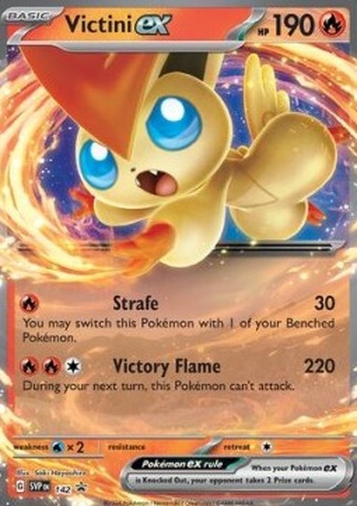 Pokemon Victini ex (SVP 142)