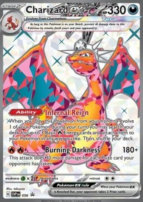 Pokemon Charizard ex (SVP 056)