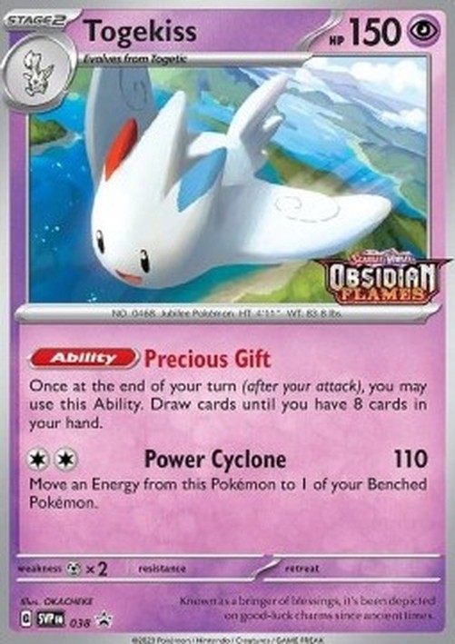 Pokemon Togekiss  (SVP 038)