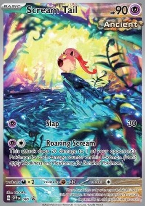 Pokemon Scream Tail  (SVP 065)