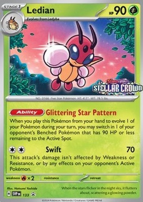 Pokemon Ledian  (SVP 133)