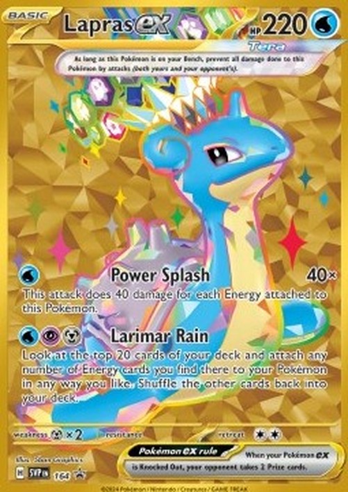 Pokemon Lapras ex  (SVP 164)