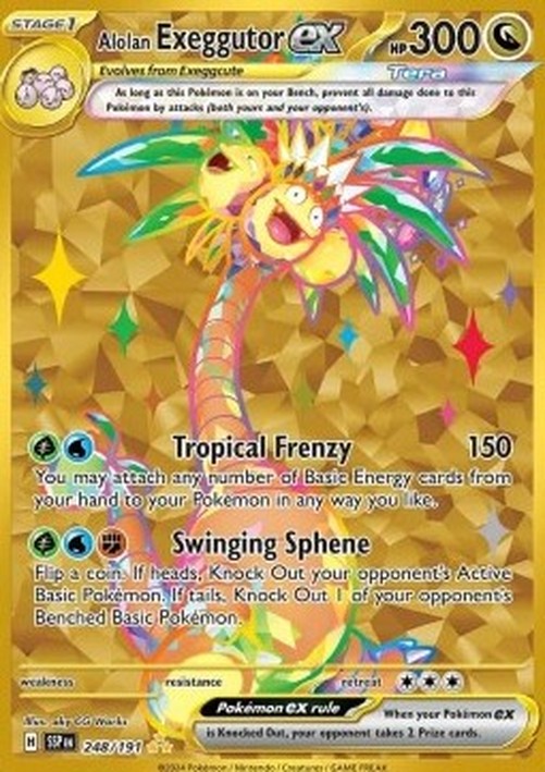Pokemon Alolan Exeggutor ex  (SSP 248)