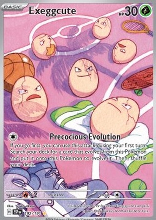 Pokemon Exeggcute  (SSP 192)