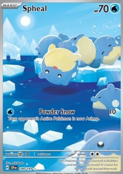 Pokemon Spheal  (SSP 199)