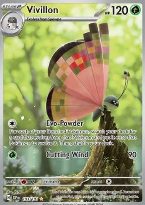 Pokemon Vivillon  (SSP 193)