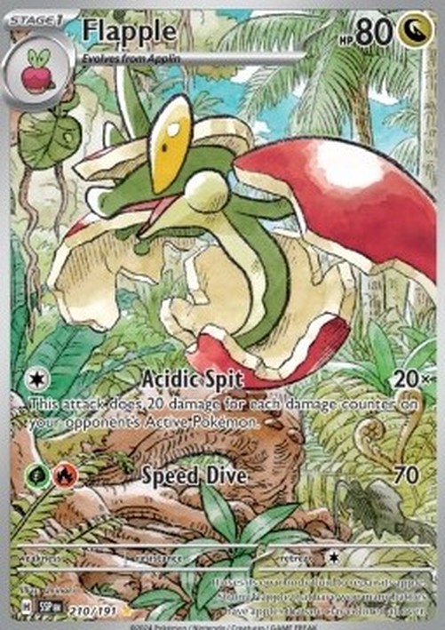 Pokemon Flapple  (SSP 210)