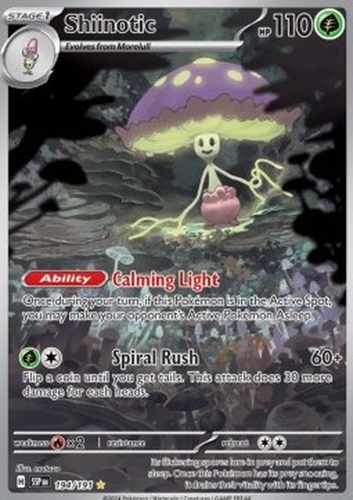 Pokemon Shiinotic  (SSP 194)