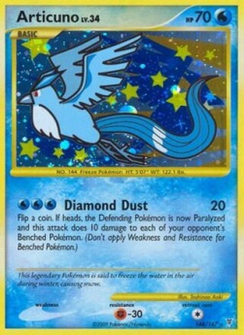 Pokemon Articuno Lv.34  (SV 148)