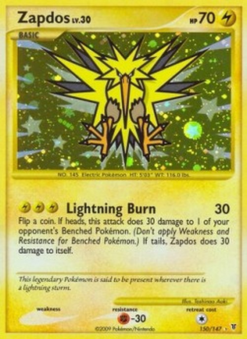 Pokemon Zapdos Lv.30  (SV 150)
