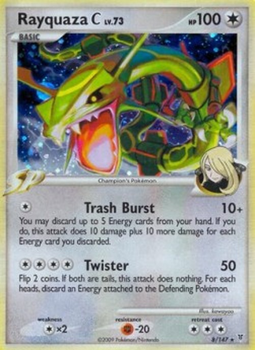 Pokemon Rayquaza [C] Lv.73  (SV 8)