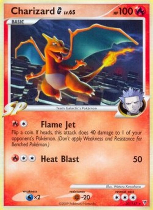 Pokemon Charizard [G] Lv.65  (SV 20)