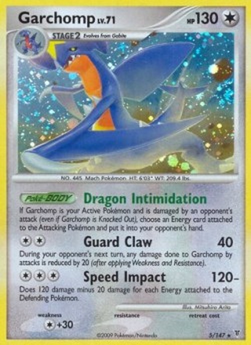 Pokemon Garchomp Lv.71  (SV 5)