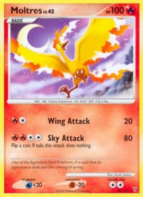 Pokemon Moltres Lv.42  (SV 36)