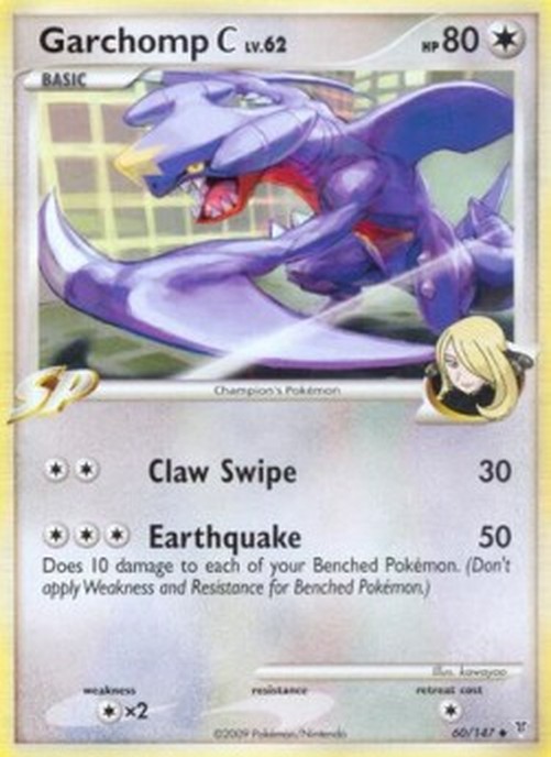Pokemon Garchomp [C] Lv.62  (SV 60)