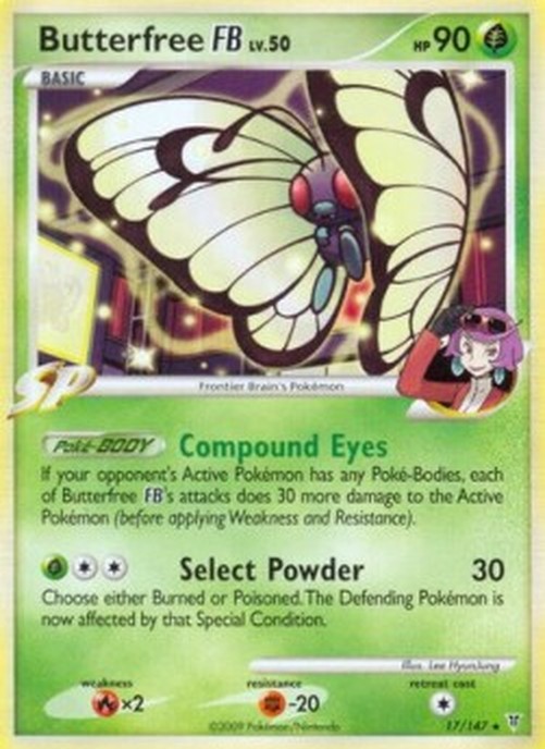 Pokemon Butterfree [FB] Lv.50  (SV 17)