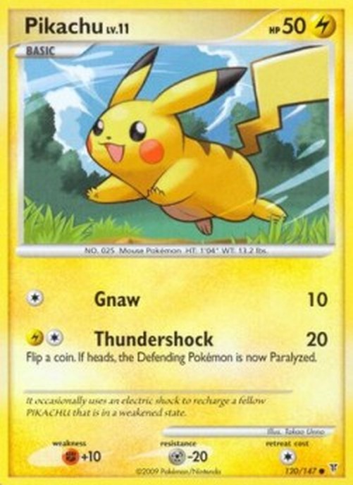 Pokemon Pikachu Lv.11  (SV 120)