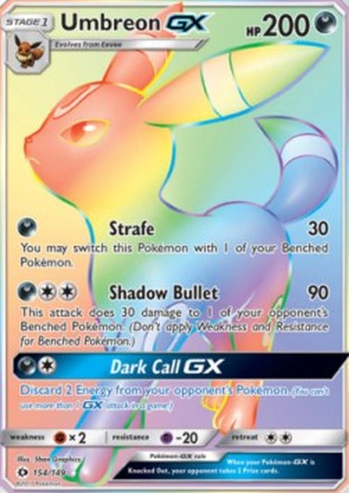 Pokemon Umbreon GX  (SUM 154)