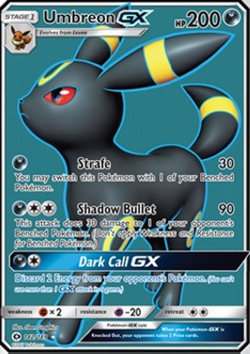Pokemon Umbreon GX  (SUM 142)