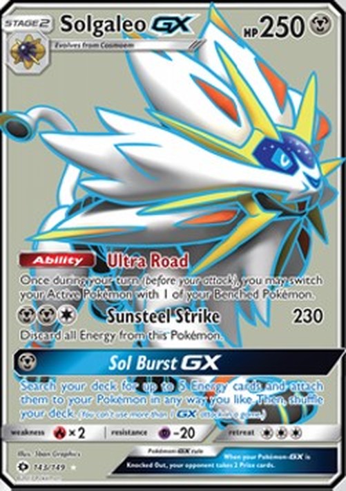 Pokemon Solgaleo GX  (SUM 143)