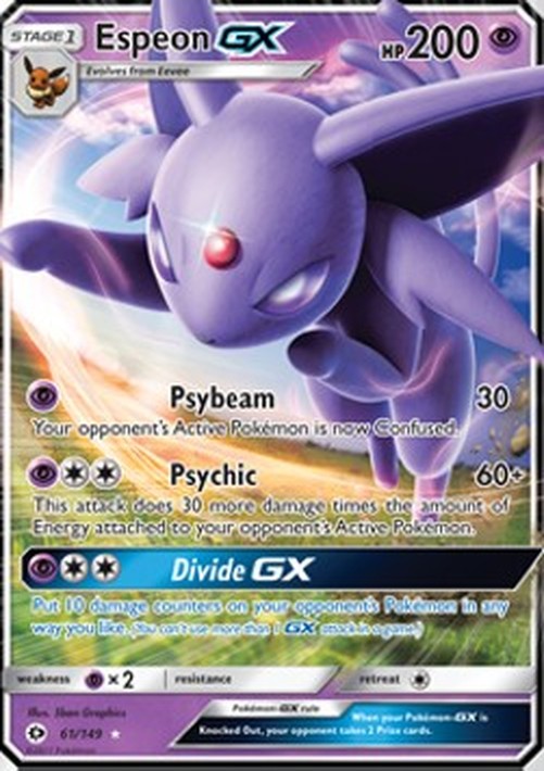 Pokemon Espeon GX  (SUM 61)
