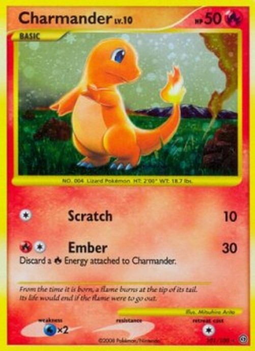Pokemon Charmander Lv.10 (STF 101)