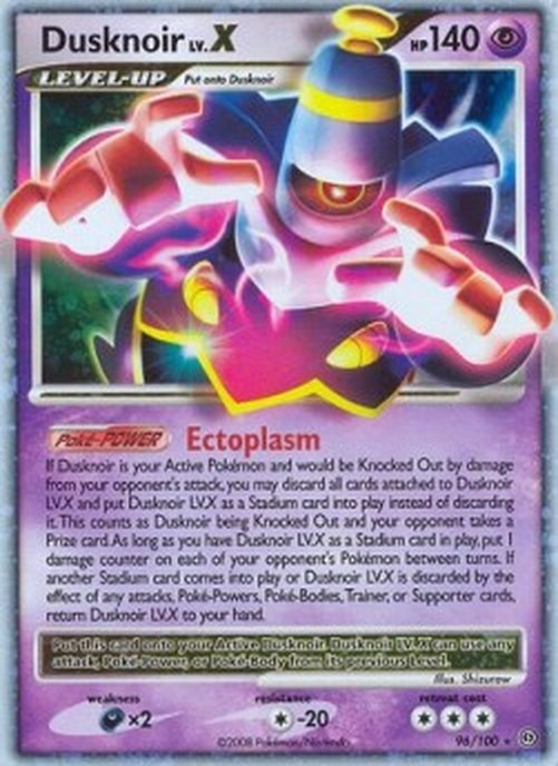 Pokemon Dusknoir LV.X  (STF 96)