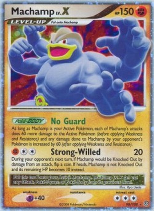 Pokemon Machamp LV.X (STF 98)