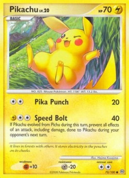 Pokemon Pikachu Lv.20 (STF 70)
