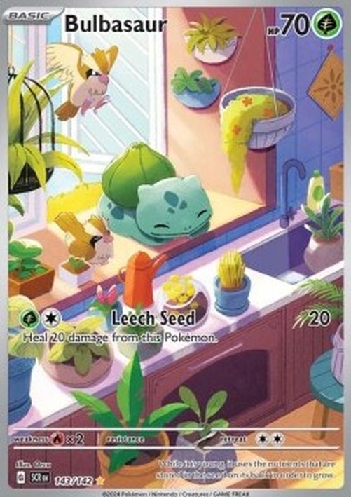 Pokemon Bulbasaur (SCR 143)