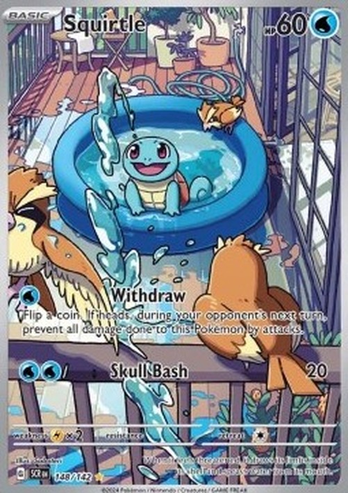 Pokemon Squirtle (SCR 148)