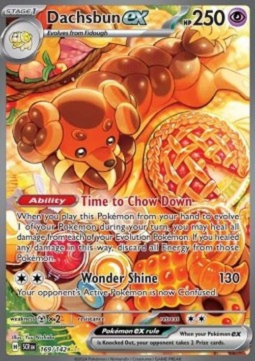 Pokemon Dachsbun ex  (SCR 169)