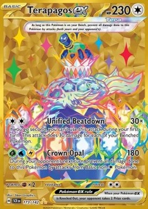Pokemon Terapagos ex  (SCR 173)