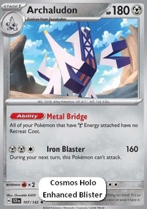 Pokemon Archaludon (SCR 107)