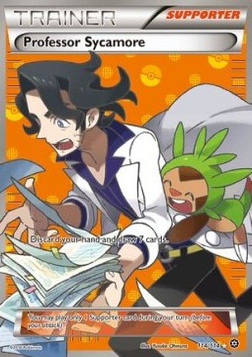 Pokemon Professor Sycamore (STS 114)