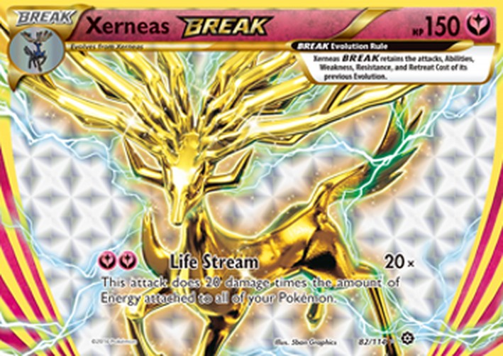 Pokemon Xerneas BREAK (STS 82)