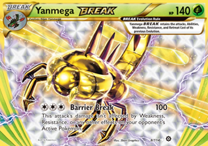 Pokemon Yanmega BREAK (STS 8)