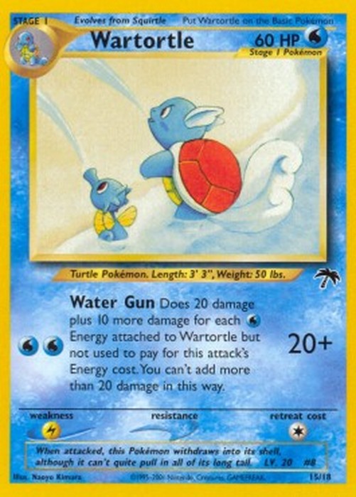 Pokemon Wartortle (SI 15)