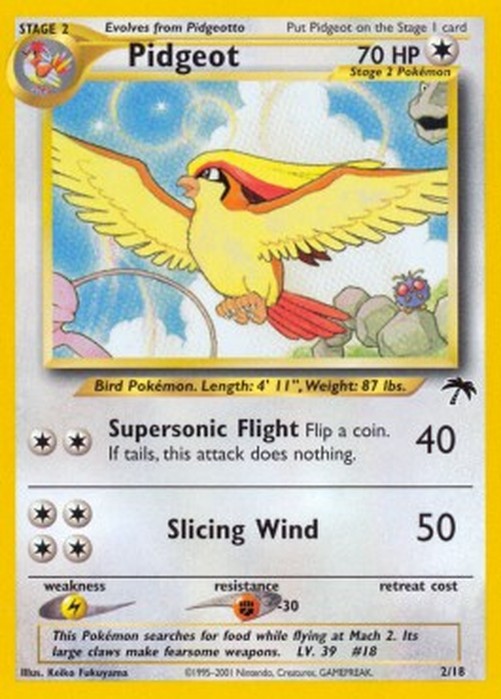 Pokemon Pidgeot (SI 2)