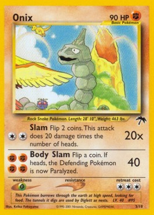 Pokemon Onix  (SI 3)