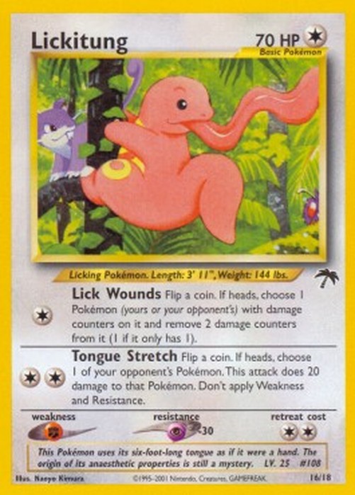 Pokemon Lickitung (SI 16)