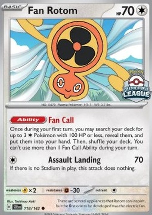 Pokemon Fan Rotom (SEA SCR 118)