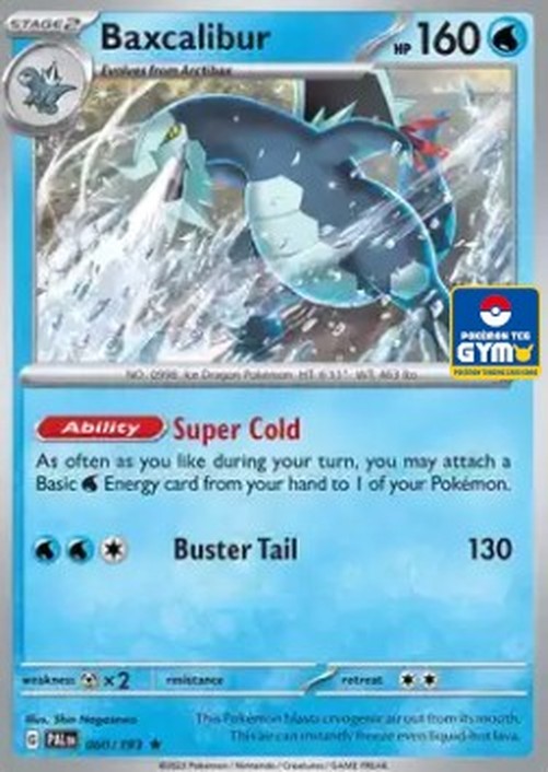 Pokemon Baxcalibur (SEA PAL 060)